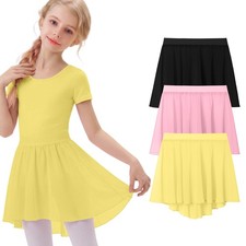 3 Pack Girls' Ballet Skirts Dance Wrap Toddler Kids Ballerina Chiffon Elastic...