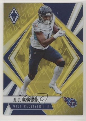 2020 Panini Phoenix Yellow 75/75 AJ Brown #57 0gx4