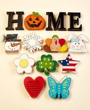 The Lakeside Collection Wooden Seasonal Freestanding Home Decor Signs Etsy Cute