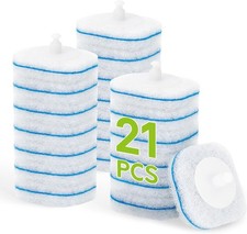 Toilet Bowl Cleaner Wand Refills Compatible with CLOROX, 21PCS Disposable Toilet