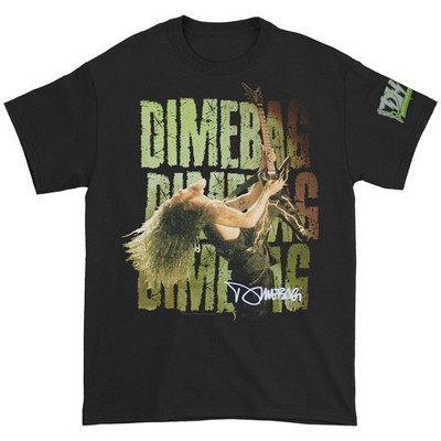 Men's Dimebag Darrell Icon T-shirt Large Black