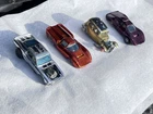 Lot Of 4 Vintage Redline Hot Wheels Cars Parts Or Restore