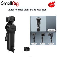 SmallRig Quick Adjustment Light Stand Adapter Fr Speedlite LED Light Camera New
