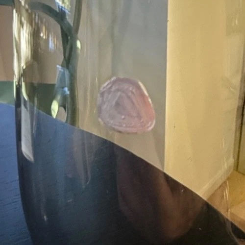 Kristallglasfabrik Alfred Taube,Design  Vase Rauchglas,Höhe 33cm, Vintage 60er - Bild 2 von 2