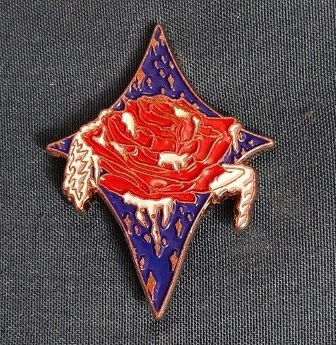 Grateful Dead Rose Rosebud Ramblers First Edition Limited Edition 44/50 Pin - Picture 2 of 4