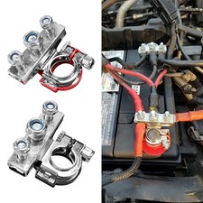 2PCS Battery Terminal Connectors, Battery Cable Terminal End, Universal 12V B...