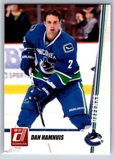 2010-11 Panini Donruss #84 Dan Hamhuis Vancouver Canucks