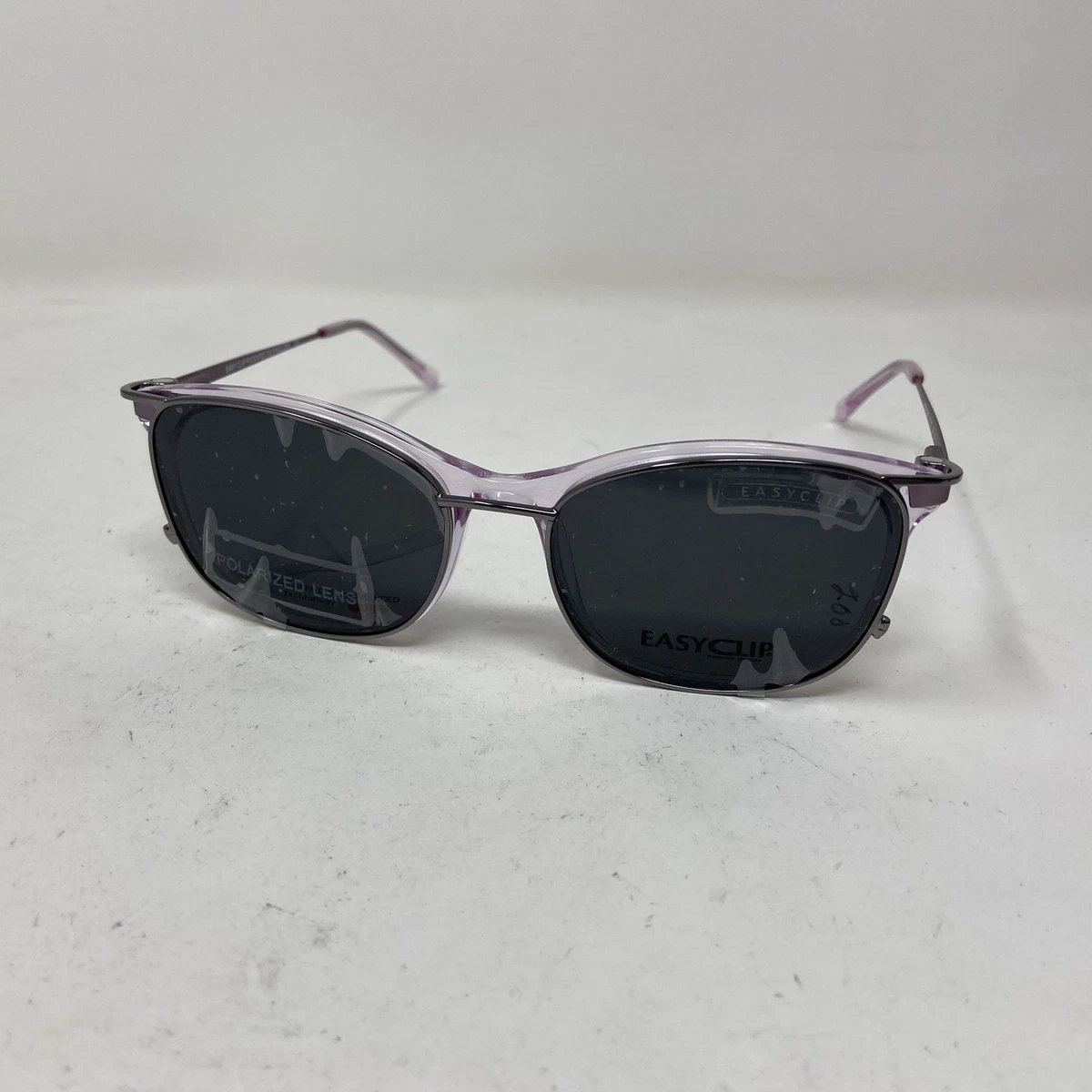 EASYCLIP EC190 EYEGLASSES FRAMES ONLY 48-16-135 80 full rim rectangle EasyClip Men main image 2