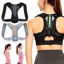 Adjustable Posture Corrector Back Support Brace Men Women Invisible Shoulder Bel
