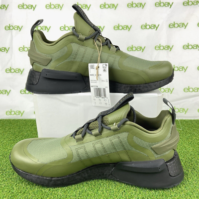 【Green】3点 Adidas Originals NMD V3 Gore Tex Mens Casual Shoes Olive