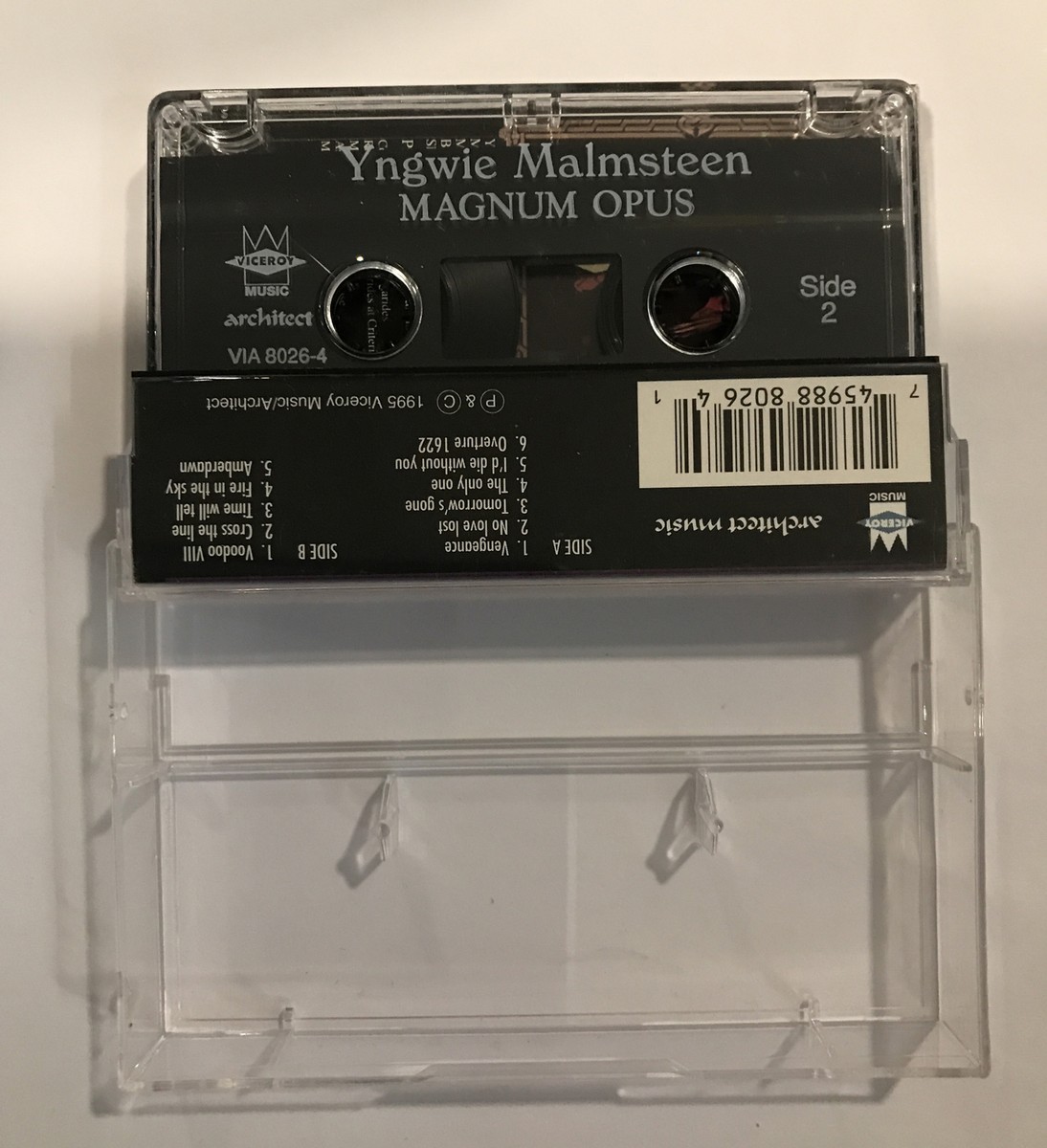 Yngwie Malmsteen – Magnum Opus Cassette 1995 Viceroy Music