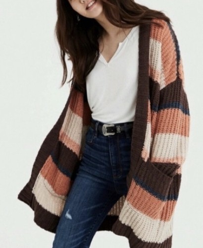 American Eagle Striped Chenille 