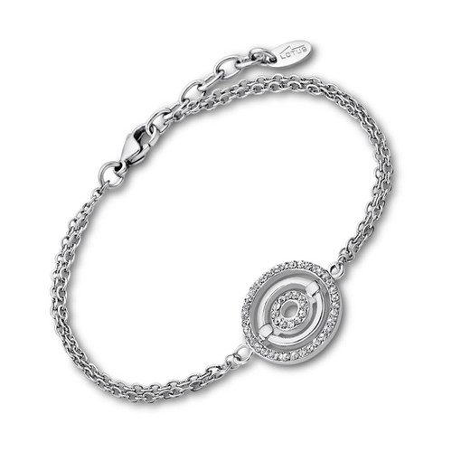 LOTUS Style Orecchini Donna Urban In Acciaio Inox Argento LS1950-4/1 Con Zirconia Cubica – Design Moderno - 3
