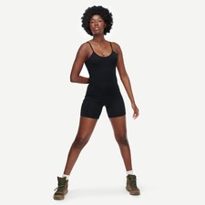 Nwt - LACAUSA - Size XS - Women's Luna Unitard in Tar/black