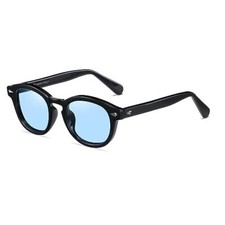 Retro Round Oval Sunglasses For Men Women Trendy Circle Glasses Tint Lens
