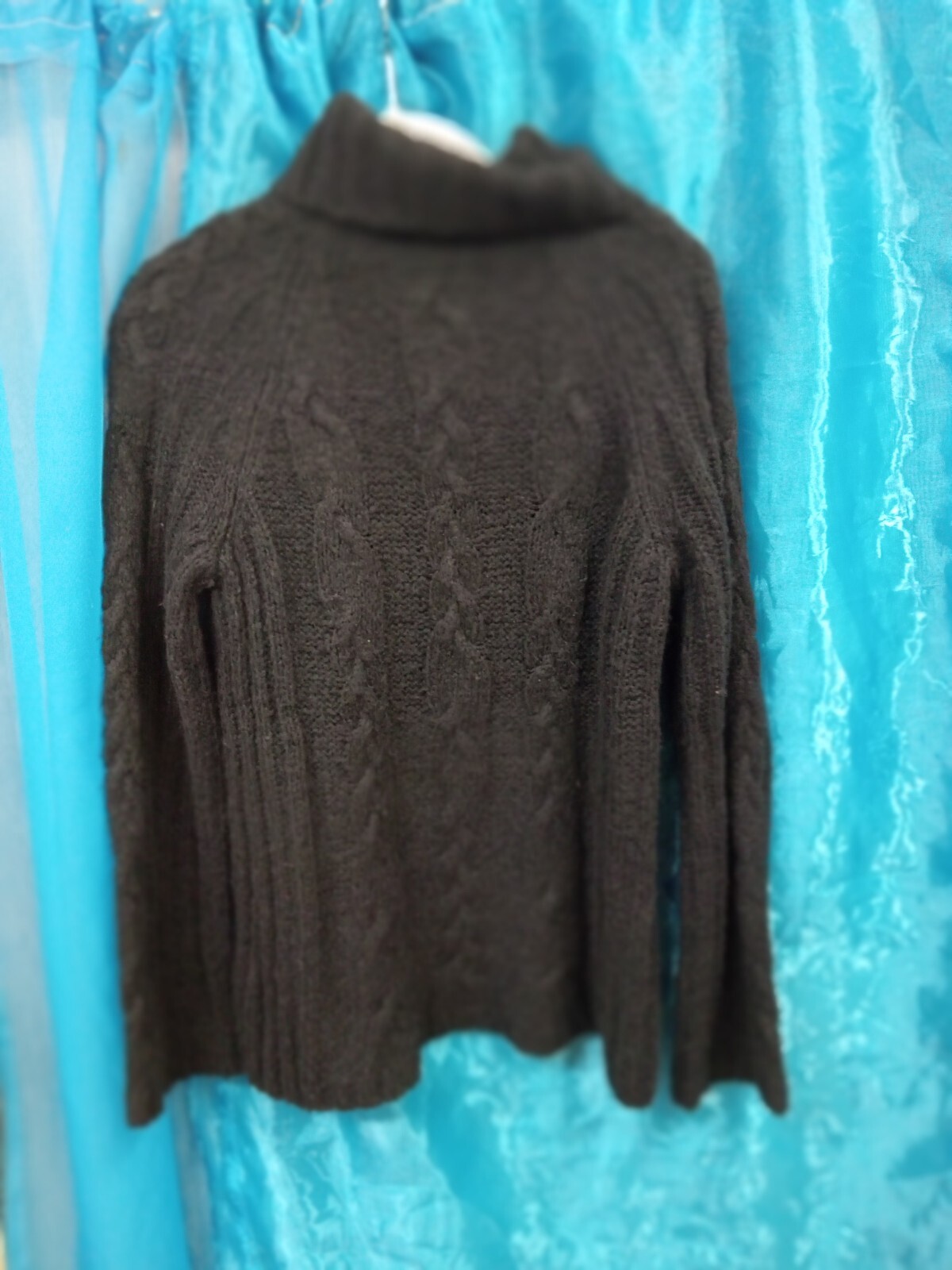 EXPRESS Womens Medium Cable Knit Pullover Sweater… - image 5