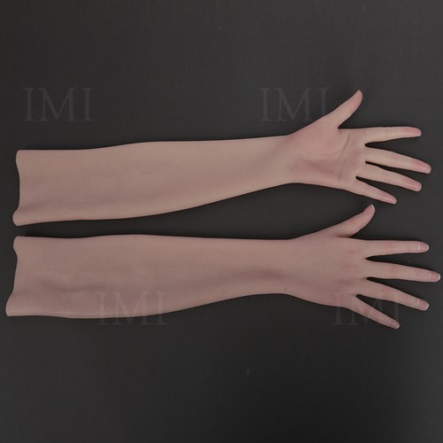 Crossdresser Female Gloves Realistic Silicone Female Gloves For Cover Scars - Picture 6 of 12