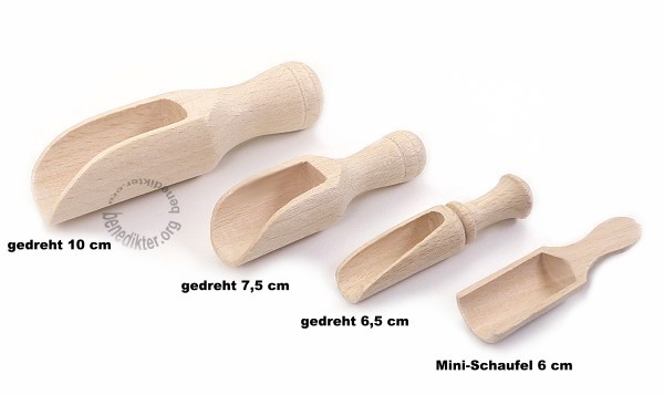 GEWÜRZSCHAUFEL HOLZ Teeschaufel Abwiegeschaufel Mehlschaufel Holzschaufel
