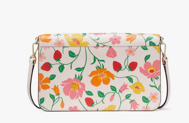 Kate Spade Madison Flap Convertible Crossbody in Strawberry