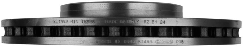 Rotor de freno de disco delantero QuietCast Bosch 2008-2011 para Audi A5 Quattro 2009 2010 Foto 4 de 4