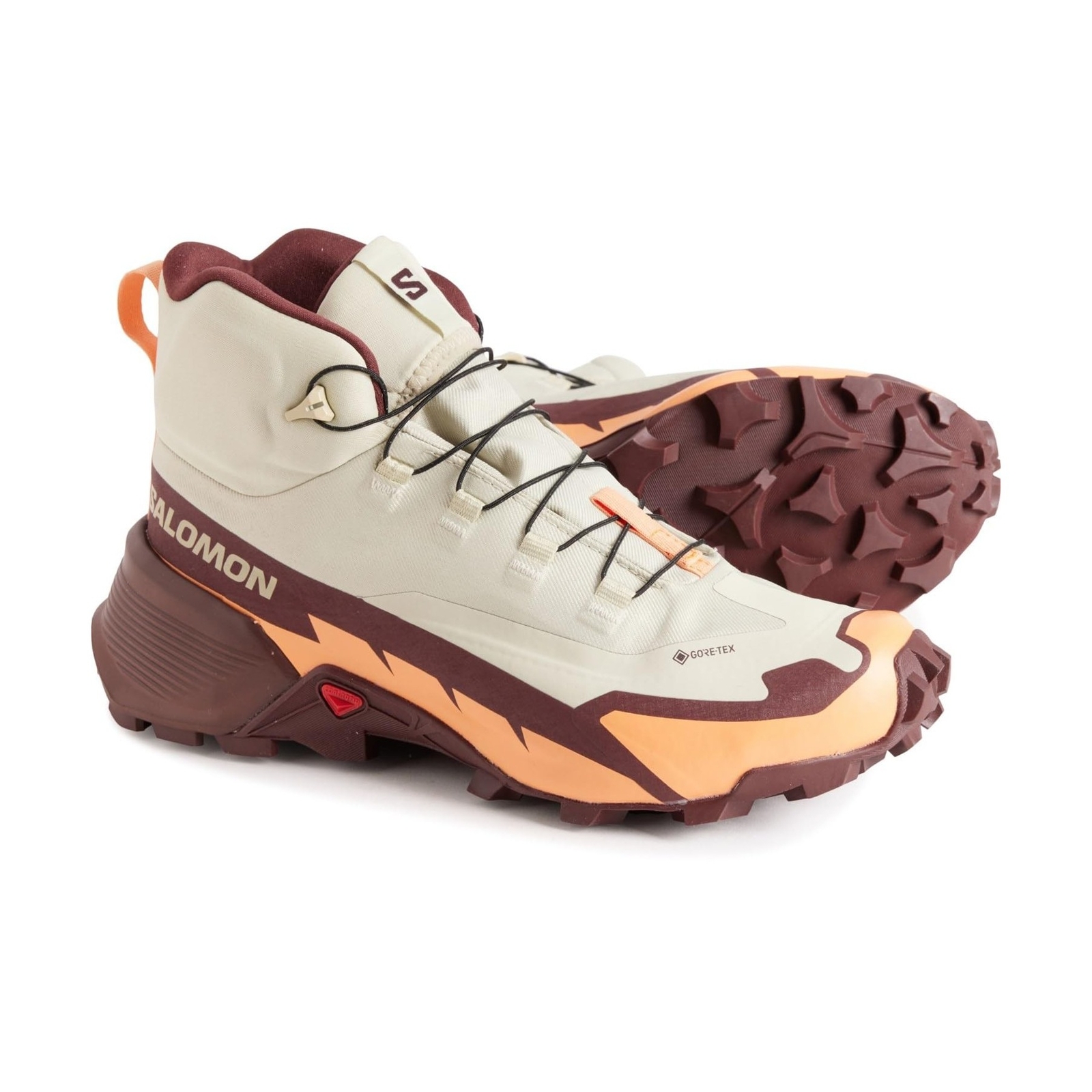 Stivali da trekking Salomon donna Cross Mid Gore tex 7 erba medica cantalupo