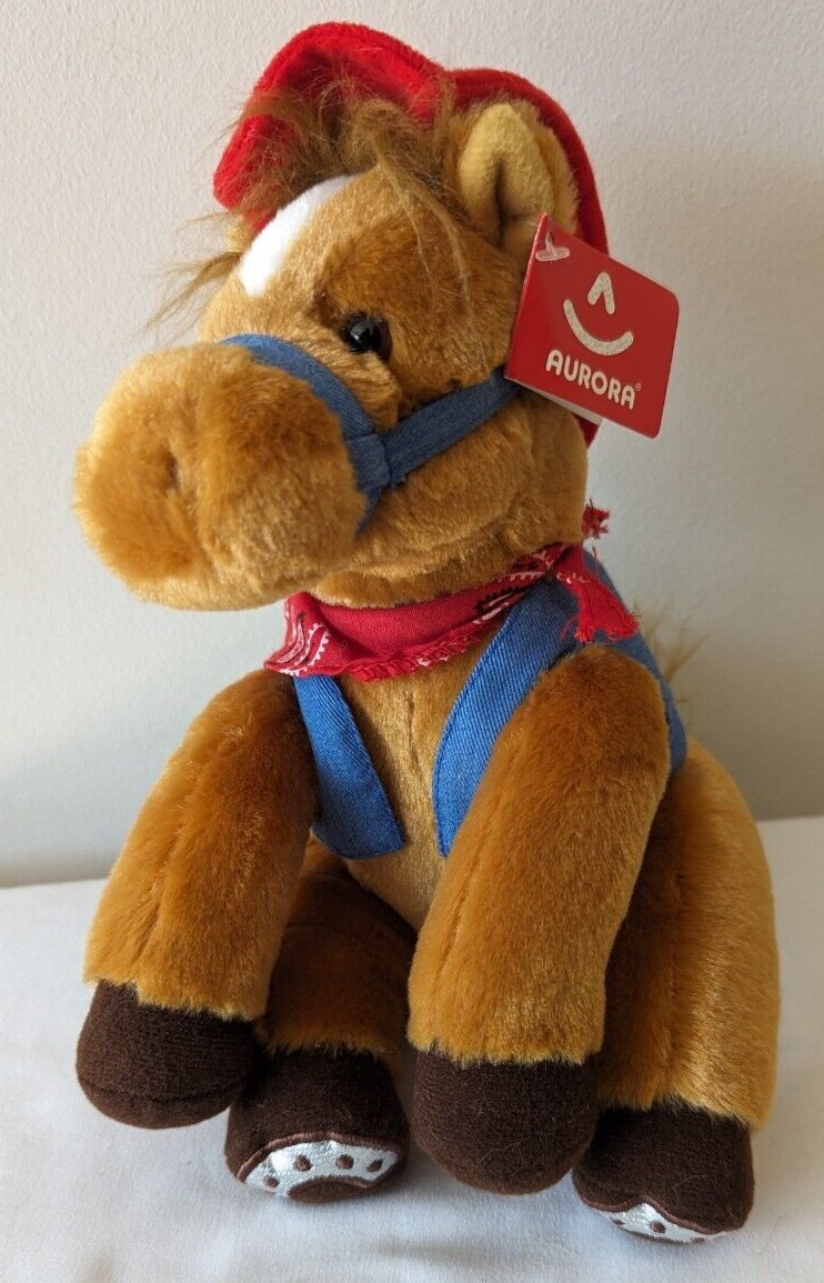 PONY Gilet da cowboy Bandana Cappello imbottito giocattolo animale