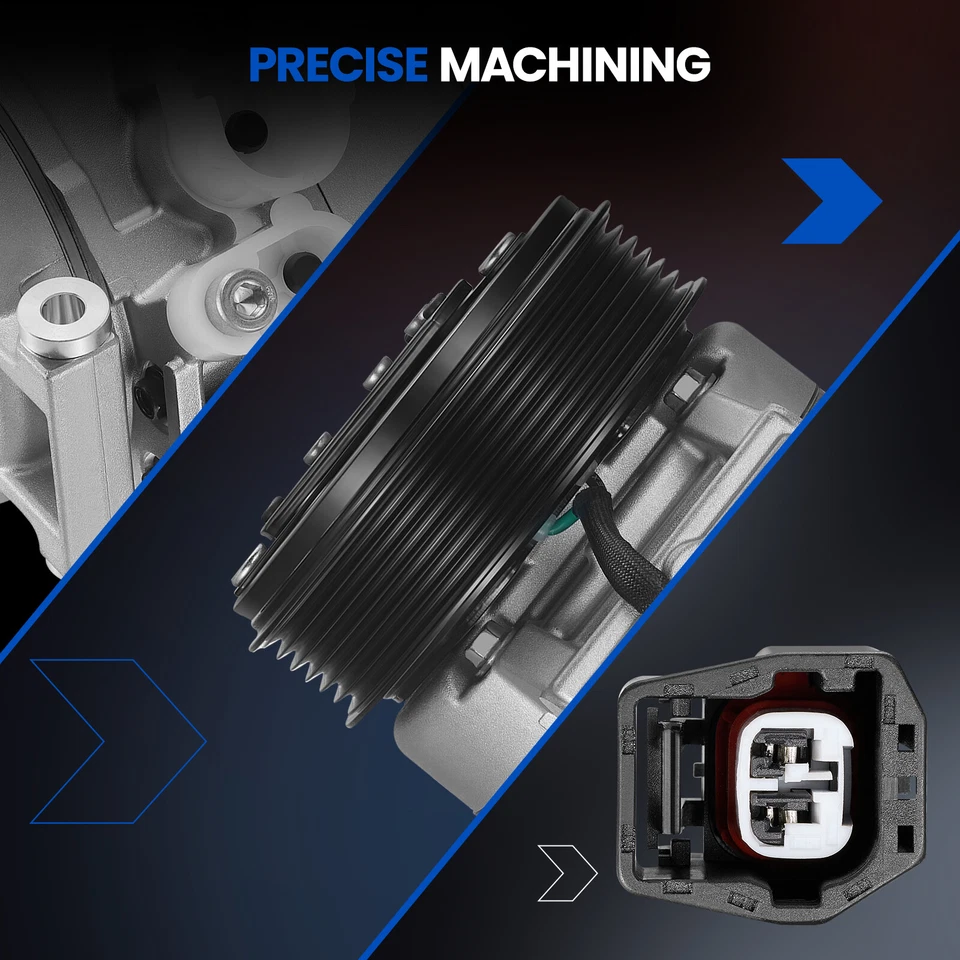 AC A/C Compressor For 2008-2012 Buick Enclave GMC Acadia 3.6L CO 21625C 639390 - Image 4 of 4