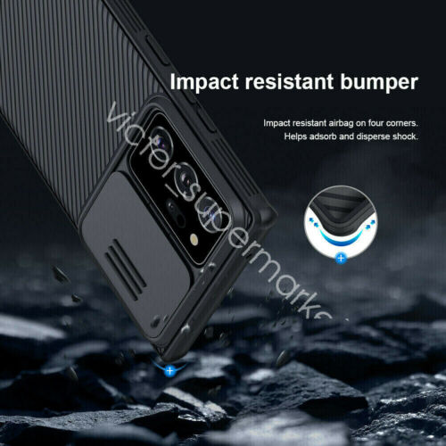 Nillkin Case For Samsung Note 20 Ultra 6.9"/ S21 U Slide Cover Camera Protection - Picture 8 of 18