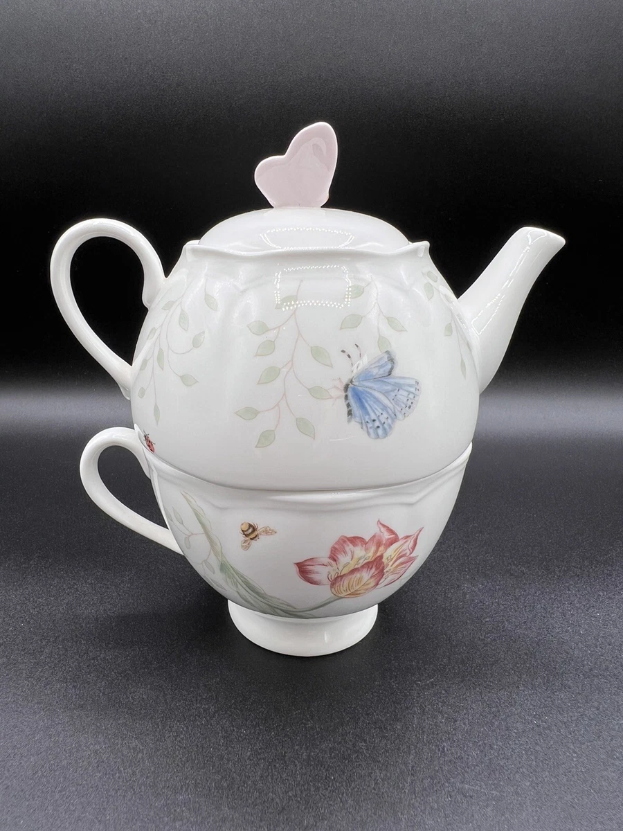 Lenox butterfly shop meadow tea cups