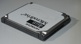 4GB Hitachi CompactFlash Type II 1" Microdrives LN Formatted & Tested