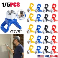 1/5PCS Airless Paint Spray Gun Tip Nozzle Guard Seat For Titan Wagner Sprayer