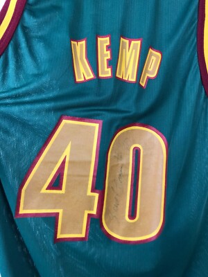 Vintage Shawn Kemp #40 Champion Seattle Super Sonics NBA Jersey
