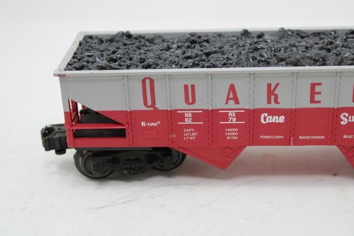 O/O27 Scale K-Line Quaker Cane Sugar Vintage Classic Hopper K6279 NSRX 6279 - Picture 4 of 12