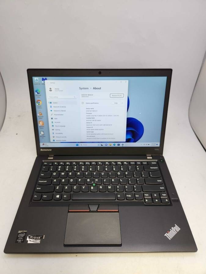 Lenovo ThinkPad T450s i7-5600U 8GB RAM 256GB SSD Windows