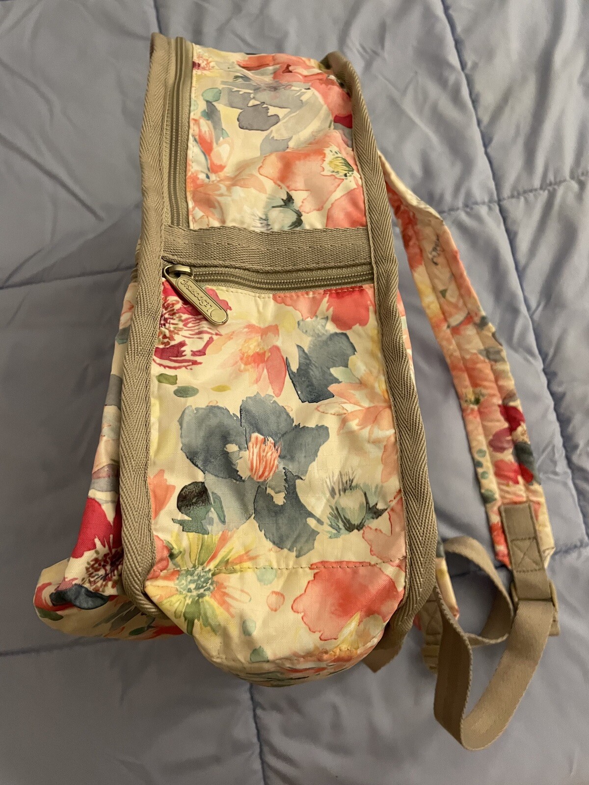 LeSportsac Floral Basic Backpack Lightly Used - image 2