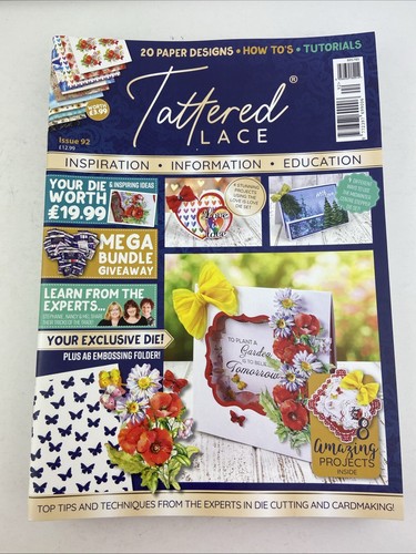 Tattered Lace Magazine Bundle X10, Issues 90-99, Inspiration Education Info VGC. - Imagen 8 de 24