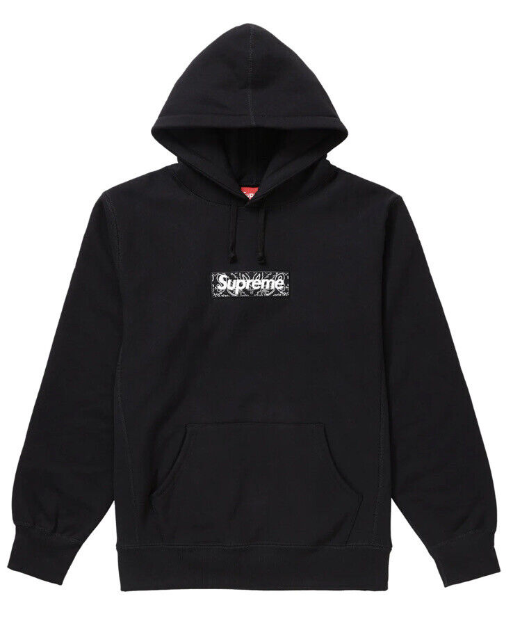 Supreme bandana box logo hooded 黒Ｍ☆ slyg-block.com