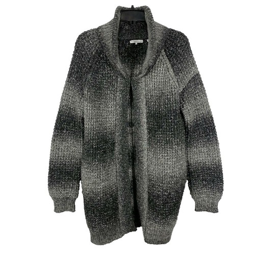 grey knit swing dress Rowena Merino Wool Swing Dress