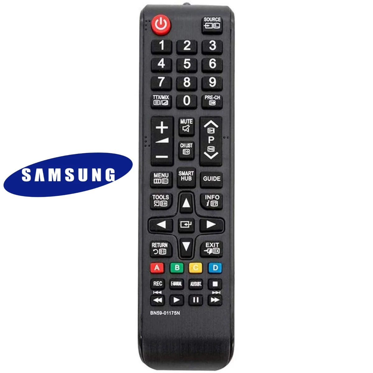 SAMSUNG TV REMOTE CONTROL UNIVERSAL BN59-01175N REPLACEMENT SMART TV LED 3D  4K