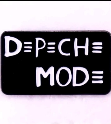 Pin Depeche Mode Anstecker Selten Rar Neu Vintage Bio Vegan 