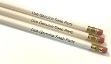 Lot 3 SAAB Pencils Use Genuine Saab Parts Advertising Promotion Car Memorabilia