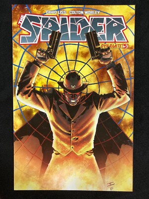 2012 Issue 5 Dynamite The Spider Comic Book AM 10323
