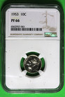 1953-P Proof NGC PF66 Roosevelt Dime #B36632 — photo 1