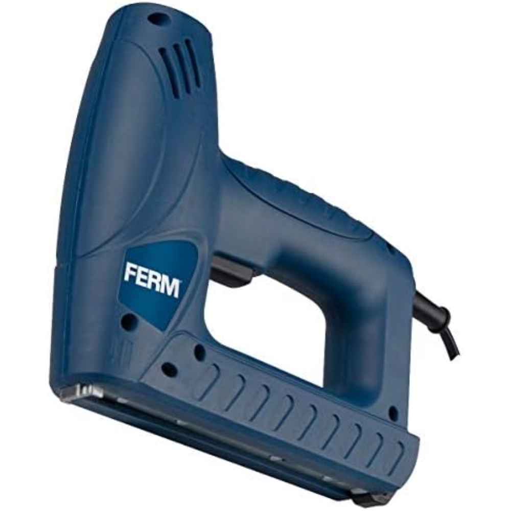 FERM Graffatrice Chiodatrice Elettrica. Include 400 punte 100 chiodi