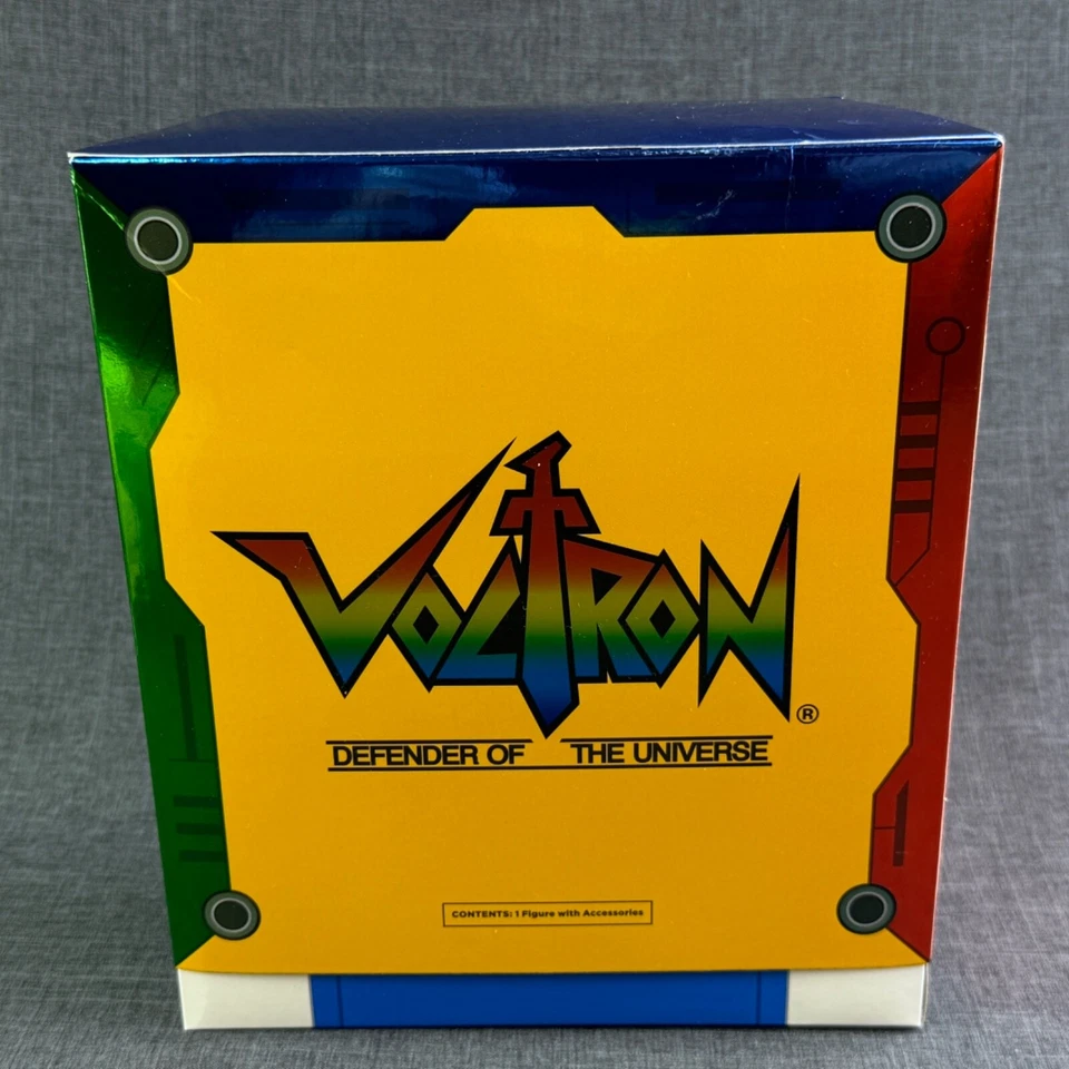 Figura de acción Voltron Defender of the Universe Super7 con accesorios nueva sellada Foto 3 de 4