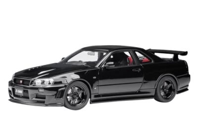 AUTOart 1/18ニスモ R34 GT-R Z-tune ブラック Amazon.com: AUTOart 1/18 Nismo R34 GT-R Z-tune Black Pearl