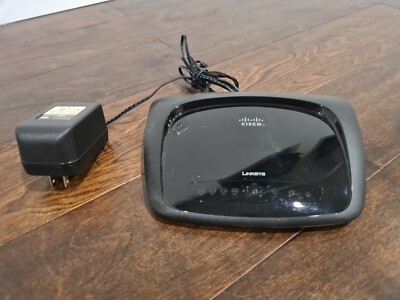 Linksys by Cisco Wireless-N Home Router Model WRT120N 4-Port 10/100 Ethernet
