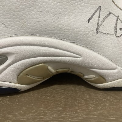 And 1 Tai Chi Mid Basketball Shoes White/Navy Blue Men's Size 13