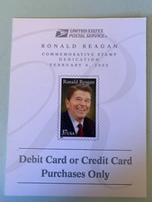 US Stamps SC# 3897 Ronald Reagan USPS PO Commemorative Stamp Poster 2005