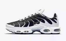 NEW Nike Air Max Plus TN Men's Black white Air cushioned Sport shoes